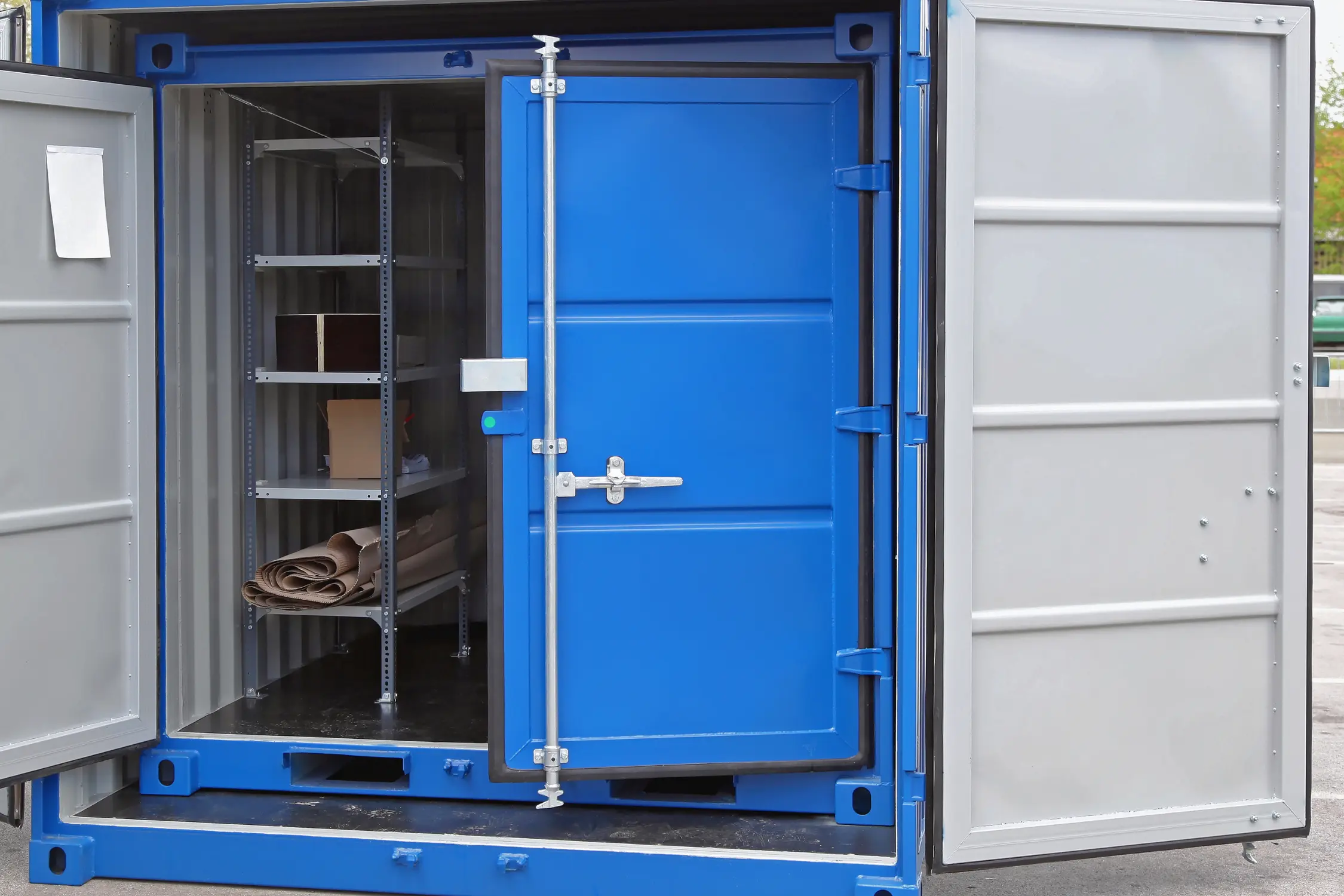 Container devanning in Portsmouth