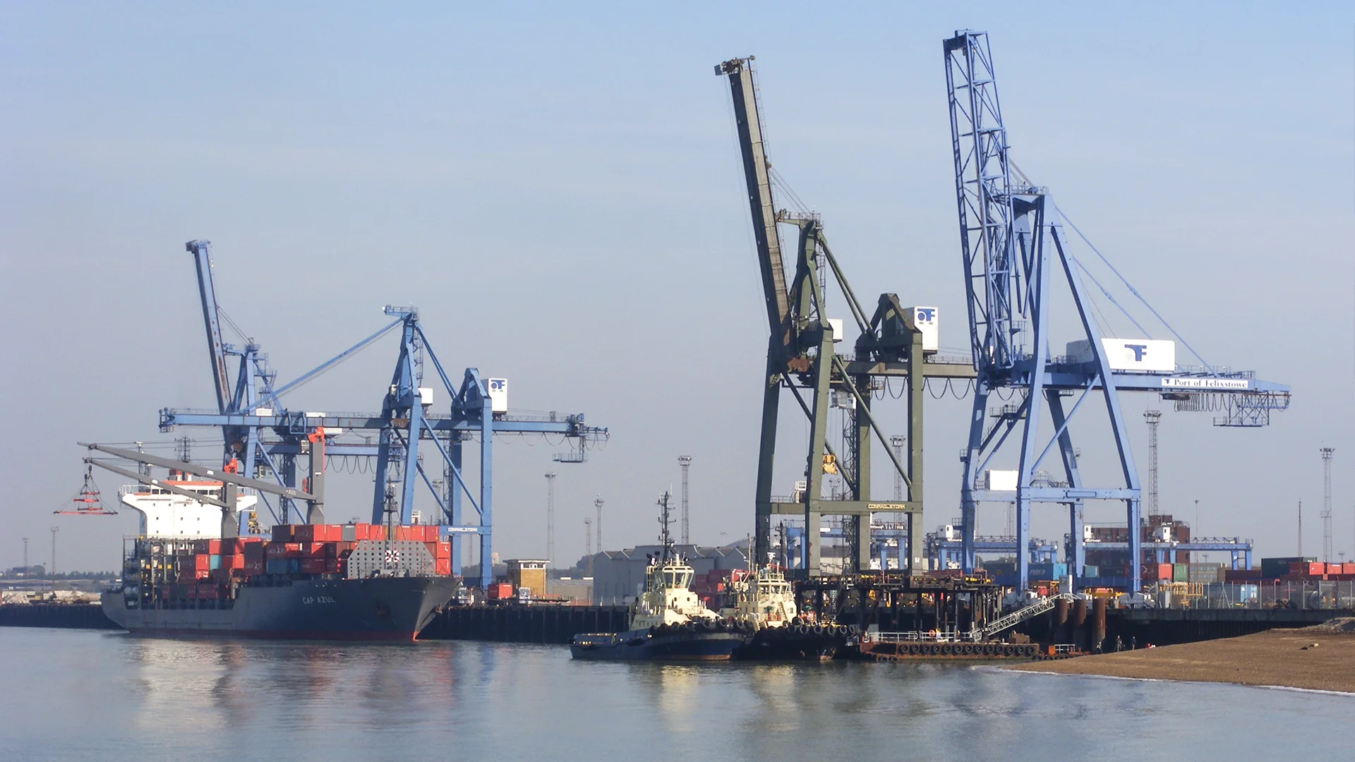 Container Haulage Felixstowe to Portsmouth